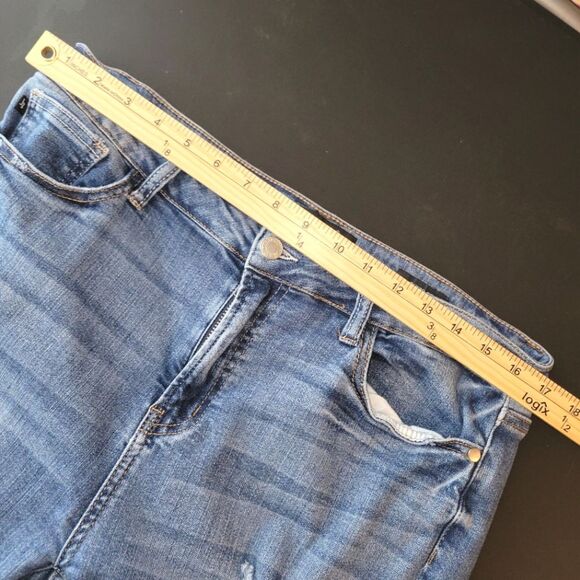 Judy Blue Priscilla Distressed Skinny Jeans 15 32 - Picture 5 of 11